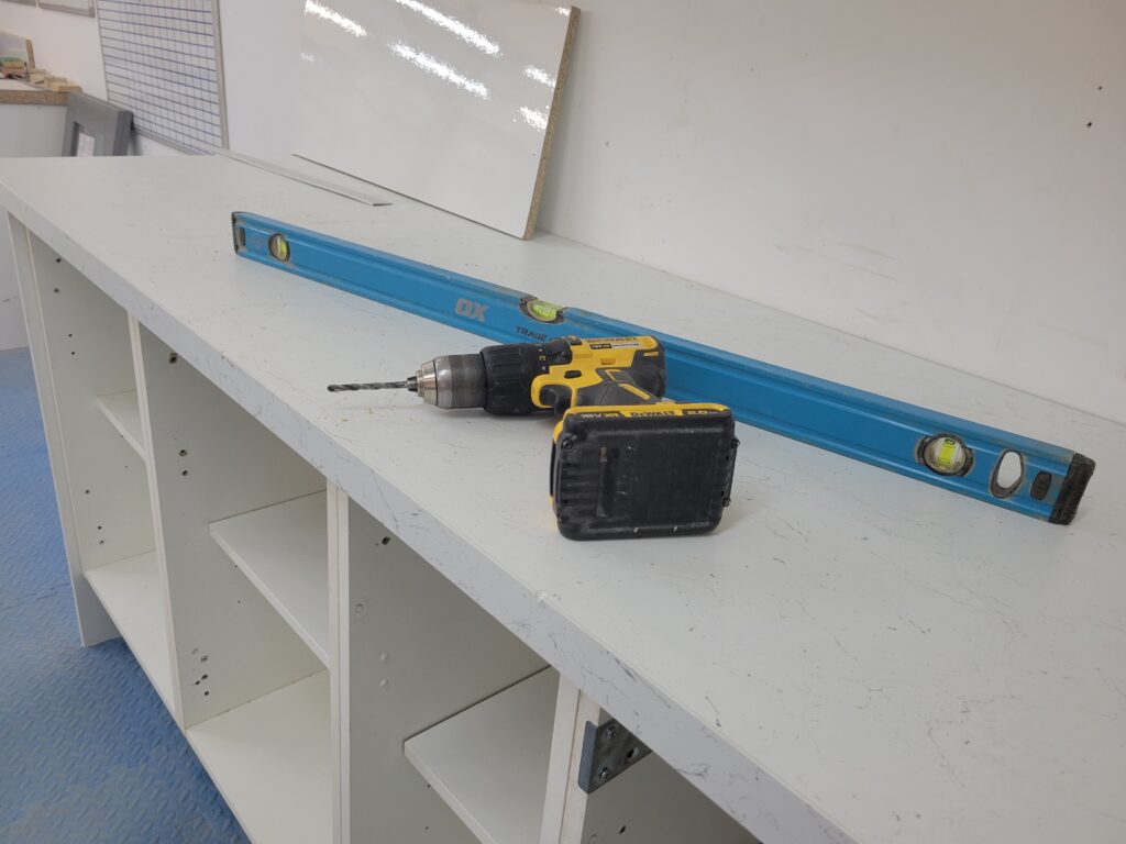 Kitchen fitting training course at Cornerstone Vocational Training